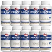 Kit 10X �megaFor Plus - 120 C�psulas 1g - Vitafor