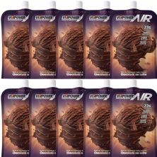 Kit 10X Pasta de Amendoim - 80g Pouch Sorvete Chocolate ao Leite - VitaPower Air