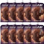 Kit 10X Pasta de Amendoim - 80g Pouch Sorvete Chocolate ao Leite - VitaPower Air