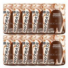 Kit 10X Pasta de Amendoim Bacio di Latte - 600g Caramelo Salgado - Nutrata
