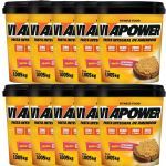Kit 10X Pasta de Amendoim Integral - 1005g Crocante - VitaPower