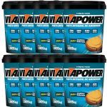 Kit 10X Pasta de Amendoim Integral - 1005g Natural  - Vitapower