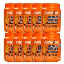 Kit 10X Pasta de Amendoim Integral Crocante - 1000g - Power One