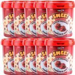 Kit 10X Pasta de Amendoim Sweet - 500g Bombom de Avel� - Power One