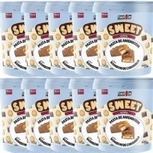 Kit 10X Pasta de Amendoim Sweet - 500g Bombom de Caramelo - Power One