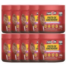 Kit 10X Pasta de Brigadeiro Proteico - 500g - Power One