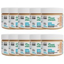 Kit 10X Pasta de Castanha de Caju - 300g Leite de Coco - Eat Clean