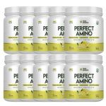 Kit 10X Perfect Amino - 360g Citrus Rush - True Source