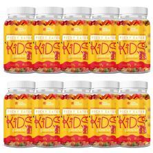 Kit 10X Picky Eater Multivitamin For Kids - 30 Gomas Frutas Vermelhas - True Source