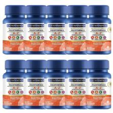Kit 10X Polivitam�nico A-Z Multi - 60 C�psulas - Catarinense Nutri��o