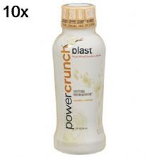 Kit 10X Powe Crunch Proto Whey Blast RTD - 355ml Vanilla Cr�me - BNRG
