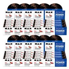 Kit 10X Power Protein Bar - 8 unidades 90g Morango Sensation - Max Titanium