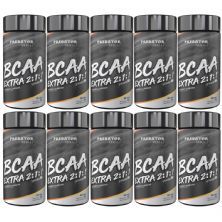 Kit 10X Predator BCAA 2:1:1 - 60 C�psulas - Nutrata