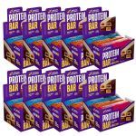 Kit 10X Protein Bar - 12 Unidades de 55g Mista - Bodyaction