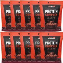 Kit 10X Protein Complex - 1800g Refil Mousse de Chocolate - New Millen