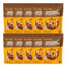 Kit 10X Proteina de Amendoim - Refil 400g Cappucino - AmendoPro