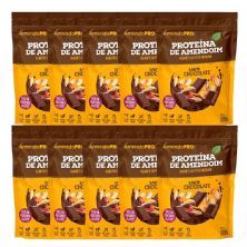 Kit 10X Proteina de Amendoim - Refil 400g Chocolate - AmendoPro