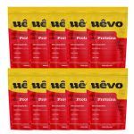 Kit 10X Prote�na U�vo - 1000g Refil Morango - U�vo