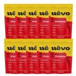 Kit 10X Prote�na U�vo - 420g Refil Morango - U�vo