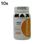Kit 10X Quitosan - 60 C�psulas - Max Titanium
