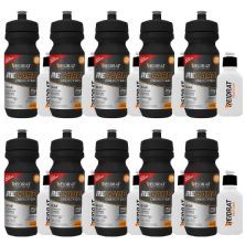 Kit 10X Recarb Energy Gel Squeeze + Mini Squeeze 100 ml - 600g Frutas Vermelhas - Reidrat