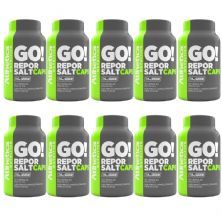 Kit 10X Repor Salt Caps Endurance Series - 30 C�psulas - Atlhetica Nutrition