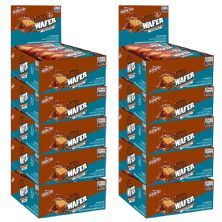 Kit 10X Shark Wafer - 12 Barras 25g Chocolate - Shark Pro