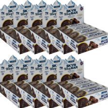 Kit 10X Skyr Whey Bar - 12 unidades 33g Dark Chocolate Yoghurt - Nature