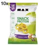 Kit 10X Snack Protein - 50g Cebola Slasa - Max Titanium