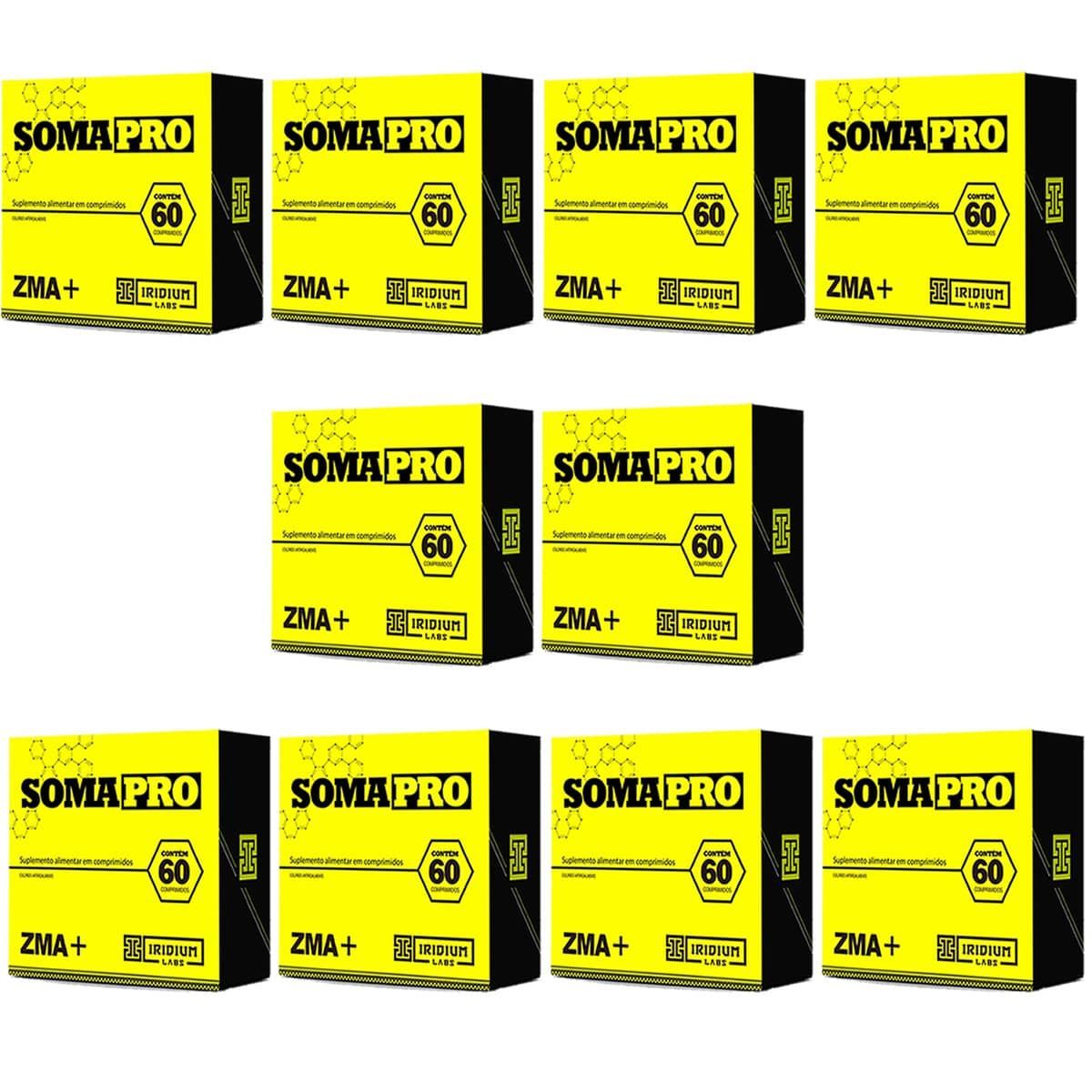 Kit 10X Somapro - 60 C�psulas - Iridium