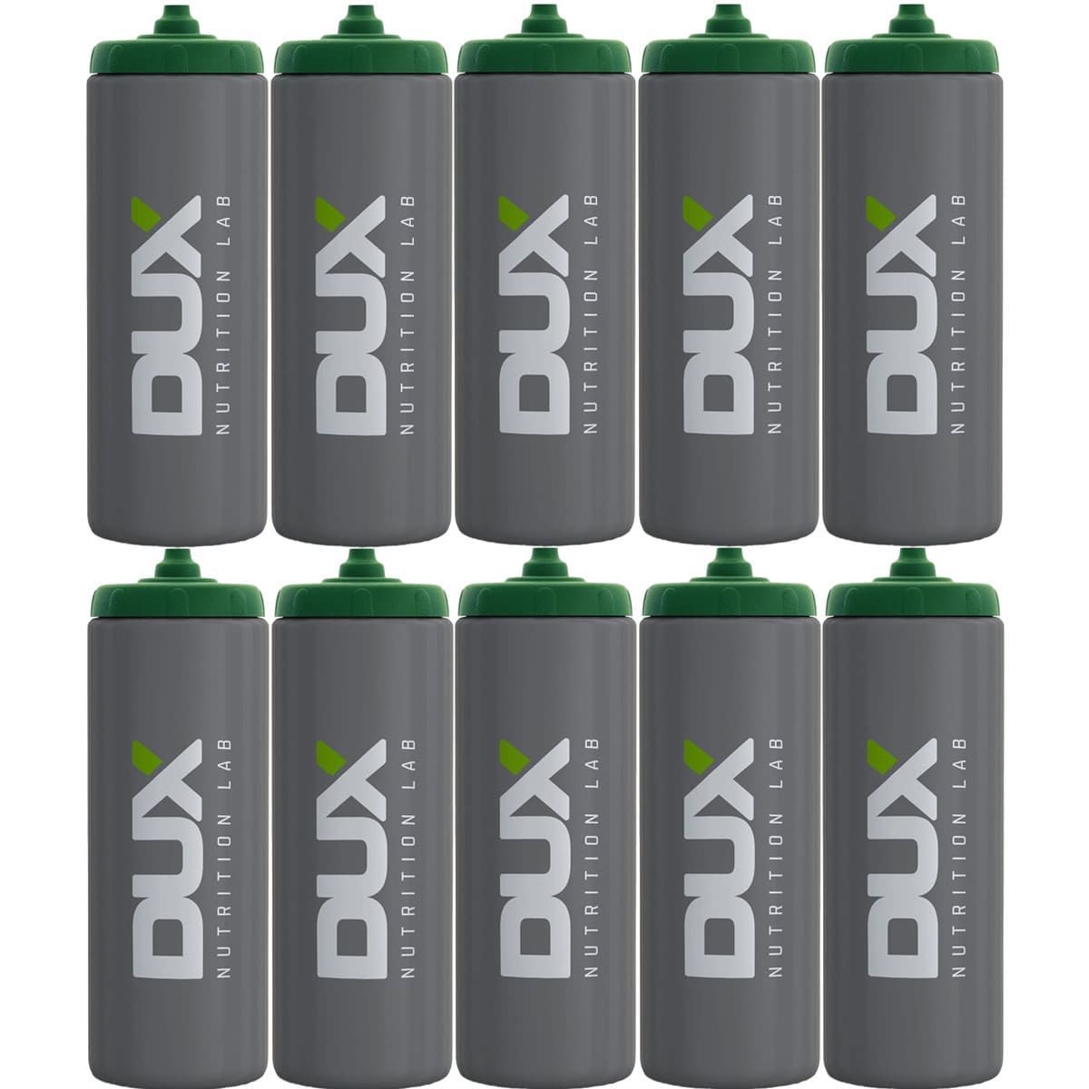 Kit 10X Squeeze Autom�tica - 800ml Prata - Dux Nutrition