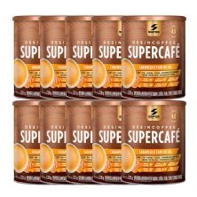 Kit 10X Supercaf� - 220g Caramelo e Flor de Sal - Desinch�
