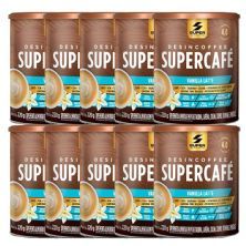 Kit 10X Supercaf� - 220g Vanilla Latte - Desinch�