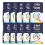 Kit 10X Supra Magn�sio Treonato - 60 C�psulas - Herbamed