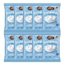 Kit 10X Suspiro Prote�co - 30g Tradicional - La Ganexa