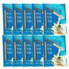 Kit 10X Tasty Whey 3W - 1 Sach� 34g Vanilla Cream - Adaptogen