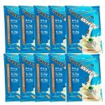 Kit 10X Tasty Whey 3W - 1 Sach� 34g Vanilla Cream - Adaptogen