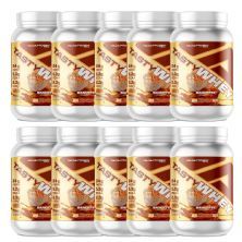 Kit 10X Tasty Whey 3W - 900g Banoffe - Adaptogen