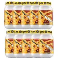 Kit 10X Tasty Whey 3W - 900g Chocolate e Amendoin - Adaptogen
