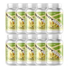 Kit 10X Tasty Whey 3W - 900g Milho Verde - Adaptogen