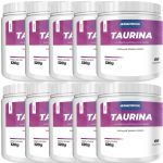Kit 10X Taurina - 120g Sem Sabor - NewNutrition