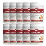 Kit 10X Termo Plus - 240g Tangerina Com Ch� Verde - Vitafor