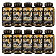 Kit 10X Testo Cycle - 120 Capsulas - Under Labz