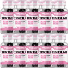 Kit 10X Testo GH Feminy - 60 C�psulas - Body Nutry