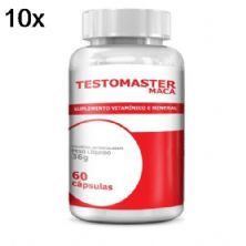 Kit 10X Testomaster Maca - 60 C�psulas - Intlab