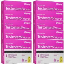 Kit 10X Testosterol Woman - 30 Comprimidos - Inove Nutrition
