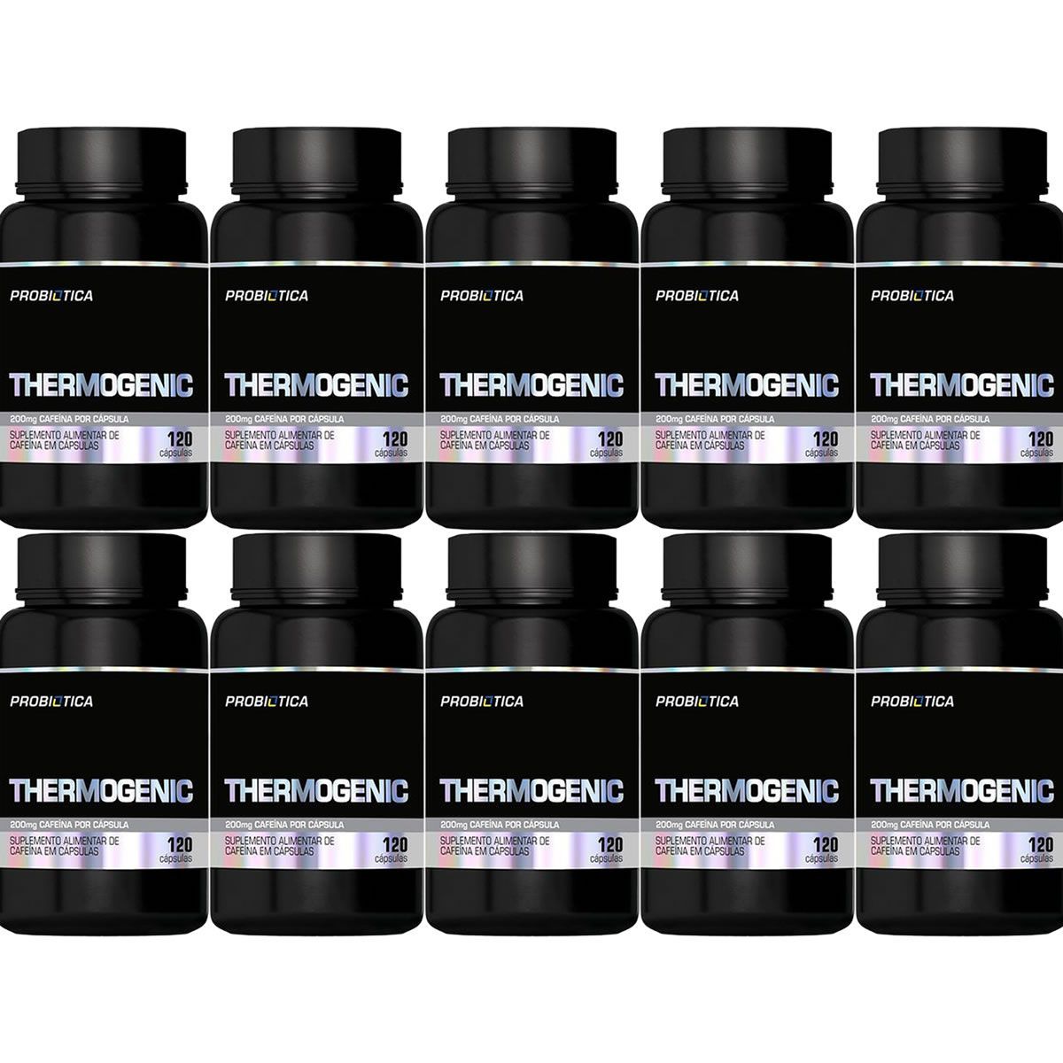 Kit 10X Thermogenic - 120 C�psulas - Probi�tica