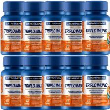 Kit 10X Triplo Imuno - 30 Comprimidos - Catarinense Nutri��o