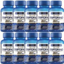 Kit 10X Triptofano - 60 C�psulas - Catarinense Nutri��o