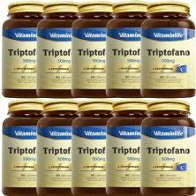 Kit 10X Triptofano - 60 C�psulas - Vitaminlife